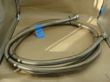 STAINLESS STEEL BRAIDED HOSE 14 FT LONG  1-1/2" FEMALE FITTINGS