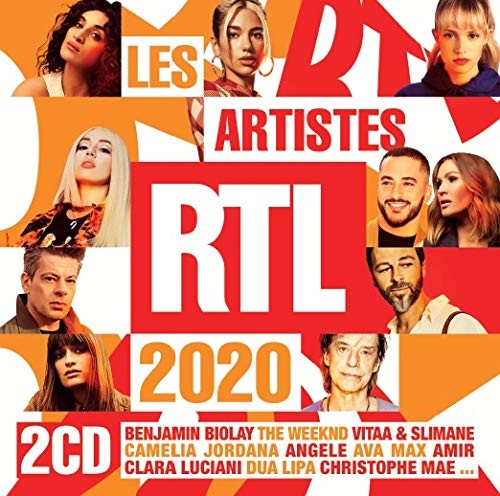 various-artists-les-artistes-rtl-2020-cd-ebay