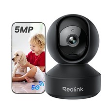 REOLINK E1 Pro Black 3K PT Wi-Fi Indoor 1 Count Pack of 1 , Black 5MP