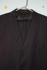Milan collection brown pinstripe suit