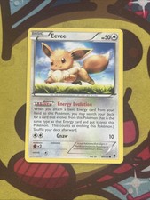 Pokemon Eevee 80/111 - Non Holo - XY Furious Fists - Excellent