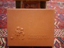 Vintage 1977 Fisher Price 936 Medical Kit Doctor Hard Shell Case Box EMPTY