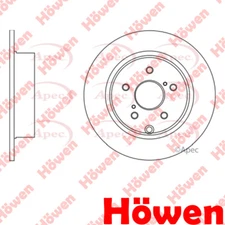 Fits Toyota Verso 2009-2018 1.6 D 1.8 2.0 2.2 Brake Disc Rear Howen 424310F020