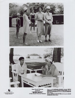 Miss Mary 1986 Barbara Bunge Sofia Viruboff Movie 8x10 Vintage Press Photo