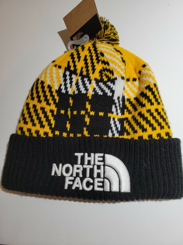The North Face Retro Pom Beanie. Yellow 