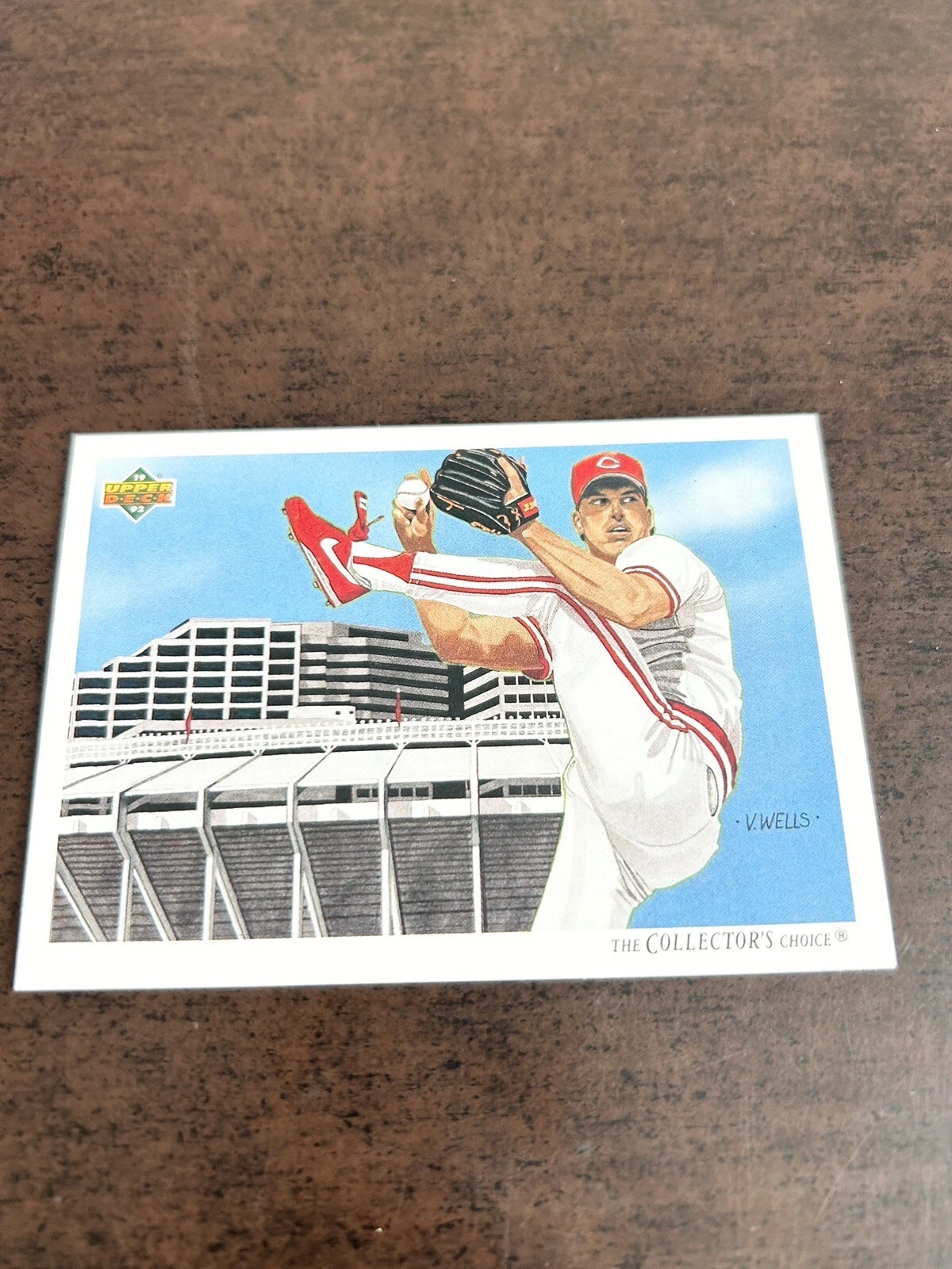 ⚾️1992 Upper Deck - Team Checklist #30 Rob Dibble    C124