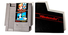 Super Mario Bros./Duck Hunt (NES) Original Cartridge & Sleeve. Tested