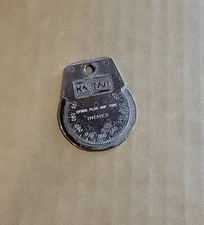 Vintage Kastar Spark Plug Gauge Gap Setter Tool For Keychain Key Ring USA