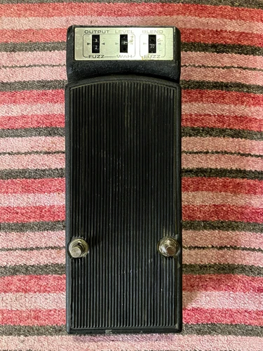 Vintage Early 70's Fender Fuzz Wah Guitar Pedal
