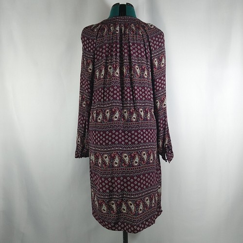 Papaya Weekend Women's Dress Paisley Geometric Damask Size 16 ! Missing Belt ! - Picture 4 of 5