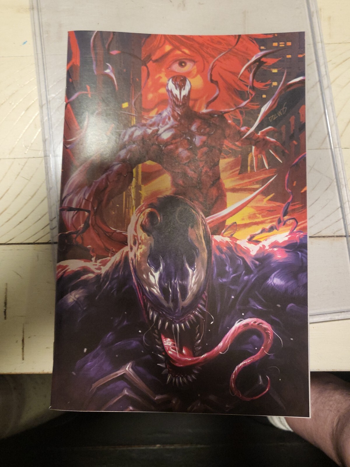 venom #25 lgy #190 virgin variant Derrick Chew