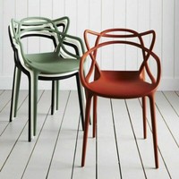 Set of 4 Master Style indoor & outdoor Retro Dining Kitchen Living Garden Chairs