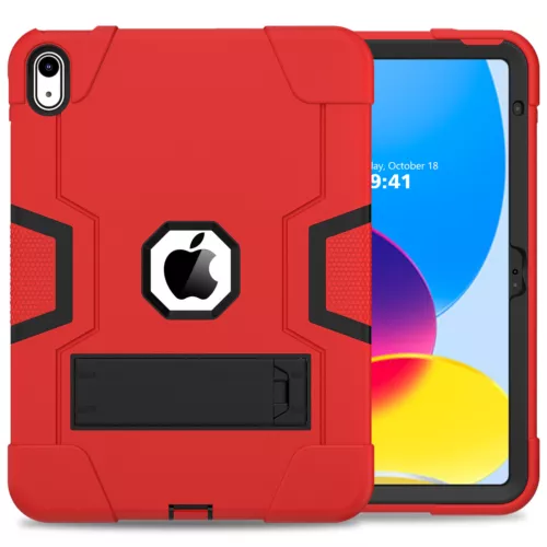 For iPad 9th 8th 7th Gen 10.2 Shockproof Heavy Duty Hard Rubber Cover Stand Case - Picture 103 of 122