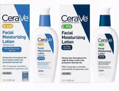 CeraVe Facial Moisturizing Lotion AM/PM 89ml-Fast Dispatch