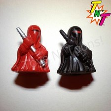 Star Wars Squinkies Imperial Royal Guards Red & Black Figures 2011