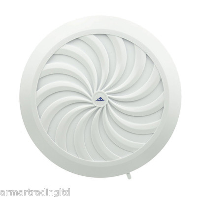 Kreis Lüftungsgitter 150 mm 6'' Rolladen Rundkanal Rohr Lüftungsabdeckung 