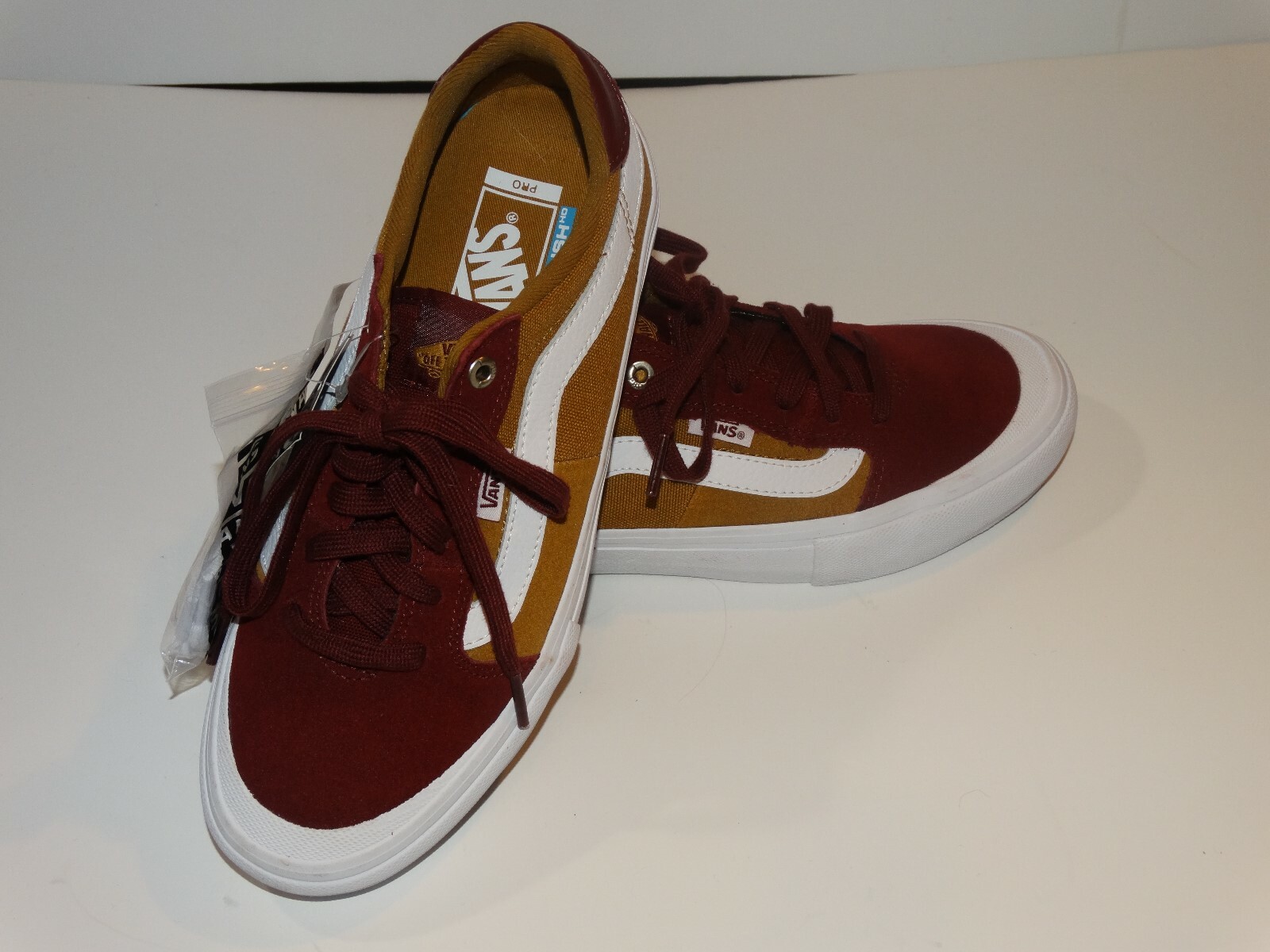 vans old skool pro burgundy