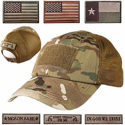 Lightbird Mesh Tactical Hat with 6 