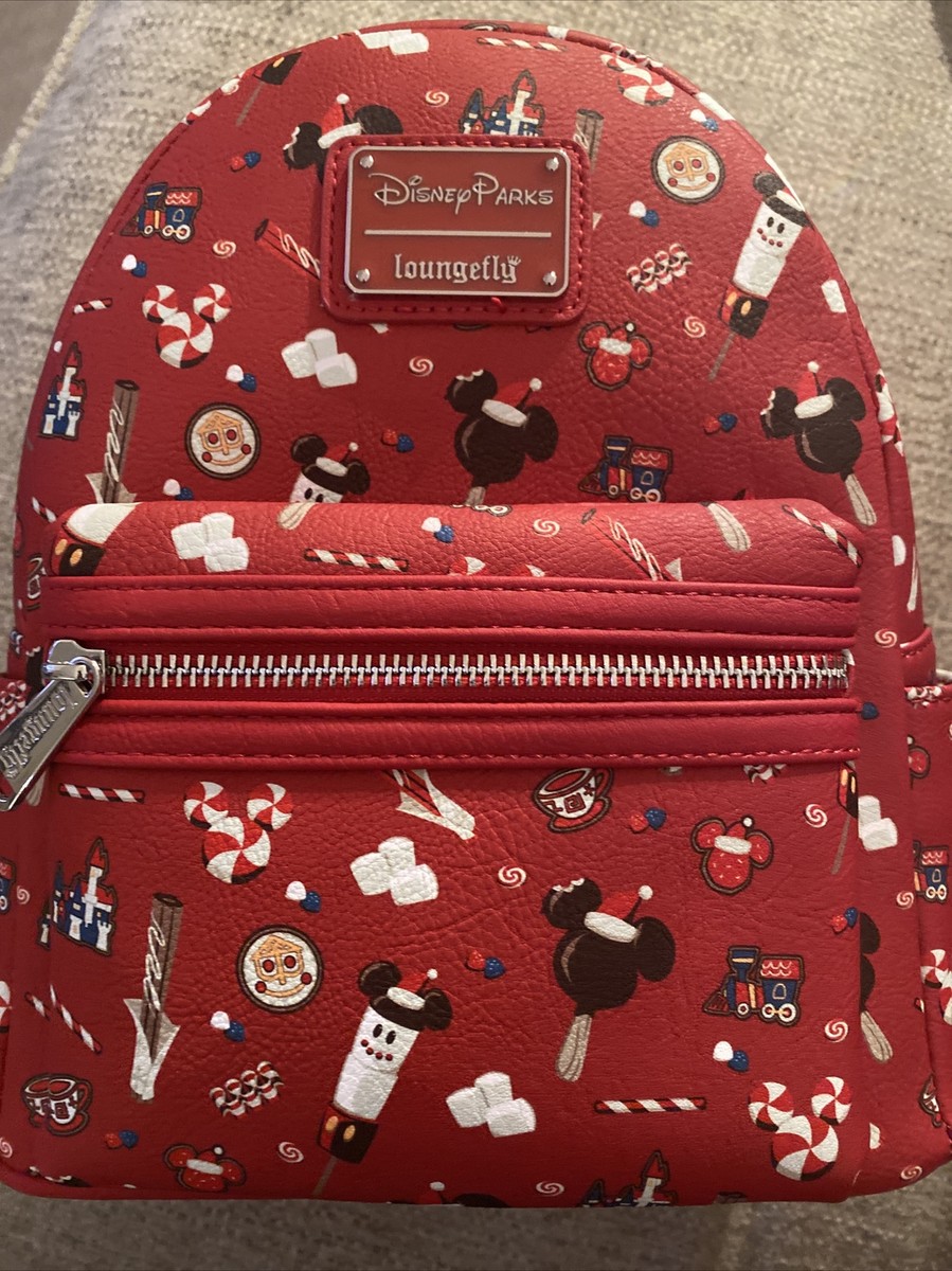 2021 Disney Parks Christmas Loungefly Happy Holidays Snacks  display picture 1