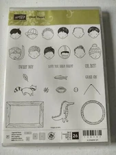 Stampin Up Cling Stamp Set ~ Dear Heart