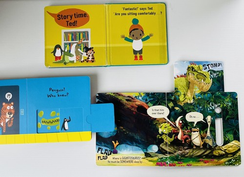 Baby's Touchy-Feely Board Books - 9 Interactive Hardcover 0+ years -Accept Cond - Picture 7 of 12