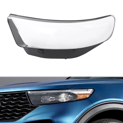 For 2020-2024 Ford Explorer Lefe Driver Side Headlight Headlamp Lens Clear Cover - Picture 3 of 16