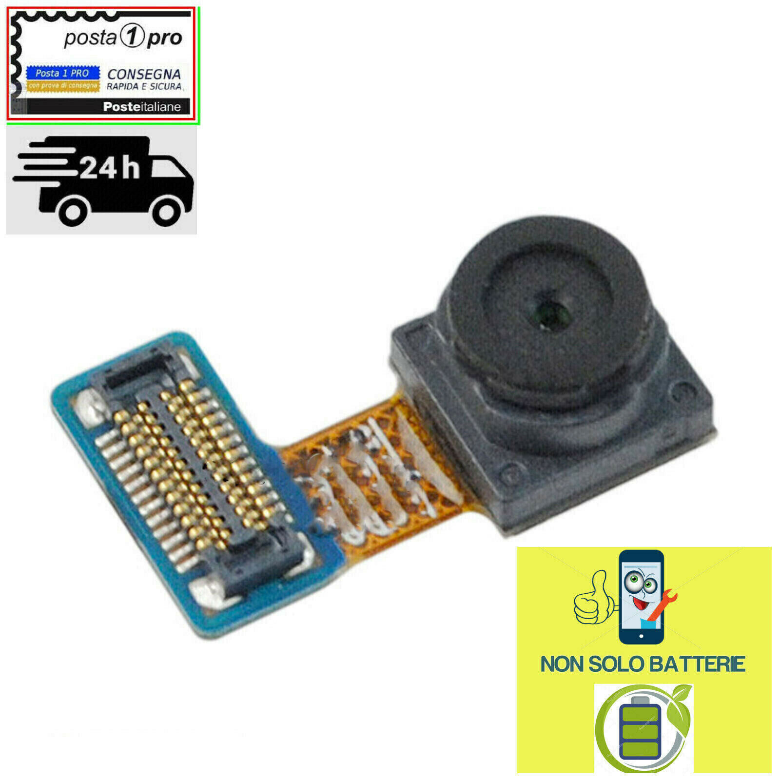 Samsung S4 I9505 Fotocamera Anteriore Front Camera OEM Pari a Originale