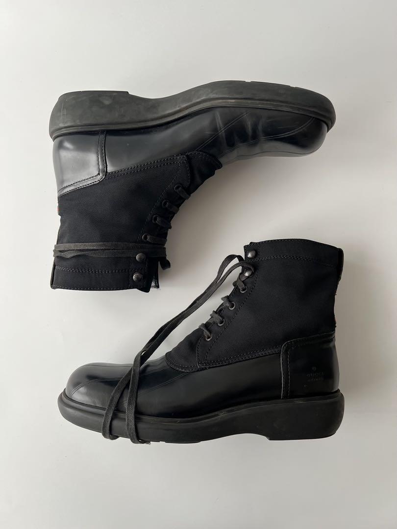 FW1999 GUCCI MEN COMBAT BOOTS 27.0 FW1999 GUCCI MEN COMBAT BOOTS 27.0