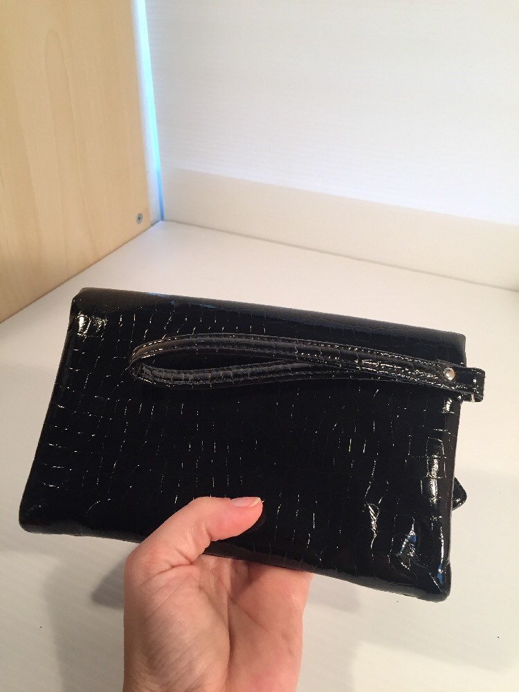 Pochette Sac à Main Kenneth Cole Reaction - Style Clutch, Couleur Noire - Occasion En Bon état Général