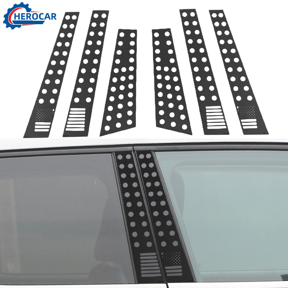 Car Window Pillar Post Panel Trim Cover For Jeep Renegade 2016-2023 Accessories