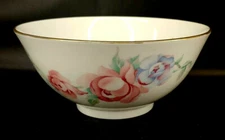 Lenox "Chatsworth" Roses & Peony Floral Bouquet Serving Bowl  8.75"dia USA u-12H