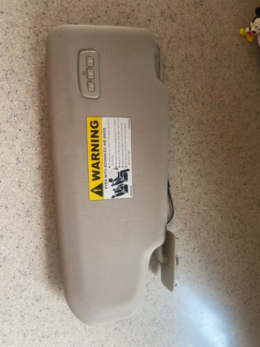 Driver Side Sun Visor With Illumination Fits 14-18 VOLVO S60 158584