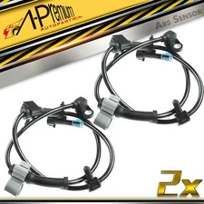 A-Premium 2xABS Wheel Speed Sensor Front for Cadillac Escalade Chevy Express GMC