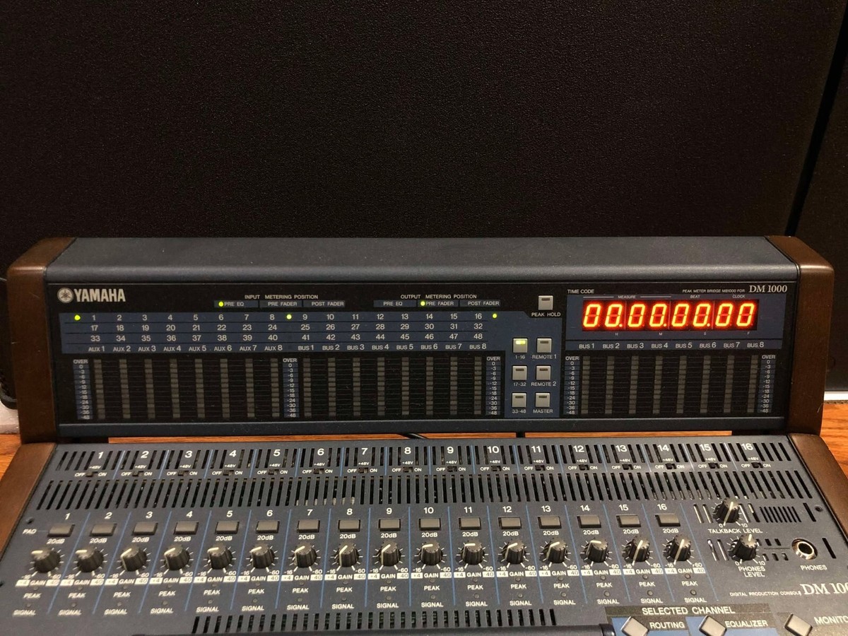 Yamaha DM1000 Version 2 Digital Mixer & Meter Bridge | eBay