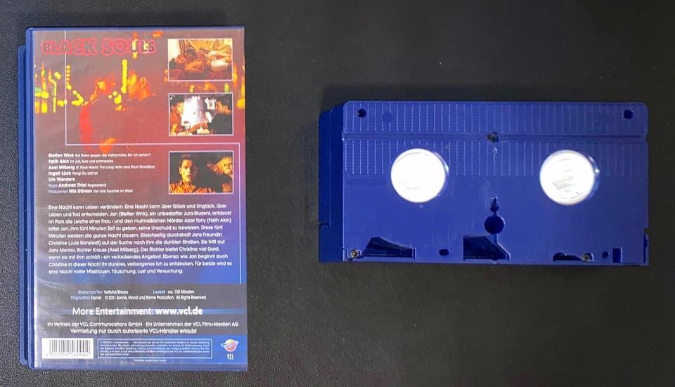 VHS | Hardbox | Black Souls | VCL | 2001 | 100Min. | FSk16 | Ingolf Lück - Bild 2 von 2