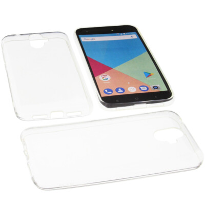 Tasche für Ulefone S7 Handytasche Schutz Hülle TPU Gummi Case Transparent