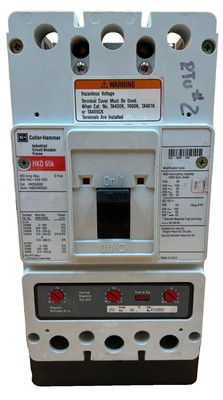 Cutler Hammer HKD3350 Circuit Breaker 350A 3P 600V 3PH Lug to Lug Tested Used