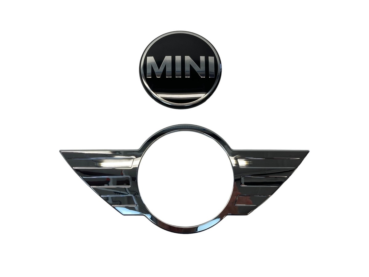Autocollant 3D ABS Noir Countryman Ou Clubman Pour MINI - Badge Coffre Chromé Accessoire R60 F60 - 10