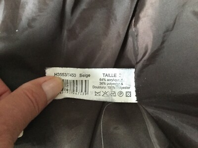 Veste Gilet En Fourrure MONOPRIX Gris Taupe - Taille 36/38 - Neuf Sans étiquettes