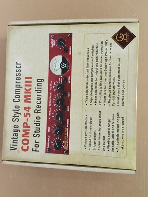 Buy Golden Age Project Comp-54 MKIII Vintage Style Compressor
