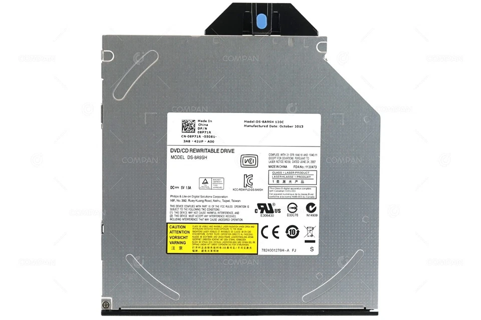 8P71R DELL DVD +/- RW SLIMLINE SATA REWRITABLE DRIVE FOR DELL POWEREDGE - Image 3 of 4