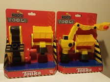 2 count Tonka Pods Tools  Conveyor Crane by Hasbro  Indoor/Outdoor  NEW