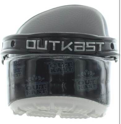 Crocs OUTKAST Classic Clog Black/Silver 208870-067 Size 11  display picture 1