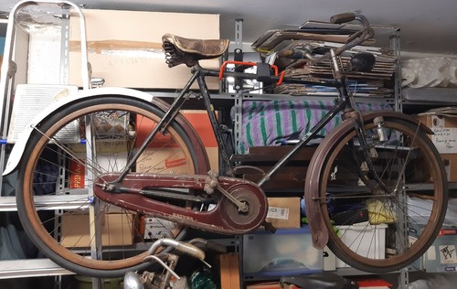 Bicicletta epoca uomo Artena Balloncino cerchi in legno restaurata ottimo  stato | eBay