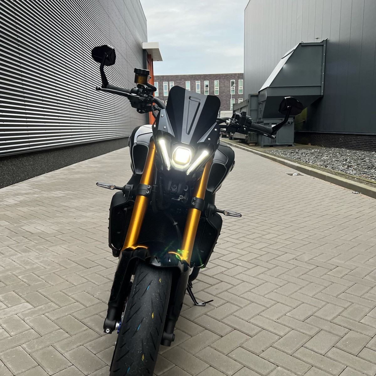 Windscreen For YAMAHA MT 09 FZ 09 2013 2014 2015 2016 Windshield Pare