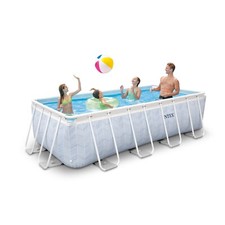 Piscina fuori terra rettangolare Intex 26780 Prisma Frame Chevron 400x200 Rotex