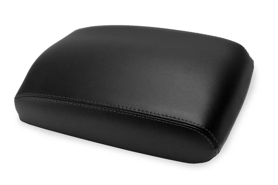 Tapa de consola reposabrazos cubierta de cuero para Infiniti FX35 2009-2012 negro Foto 2 de 4