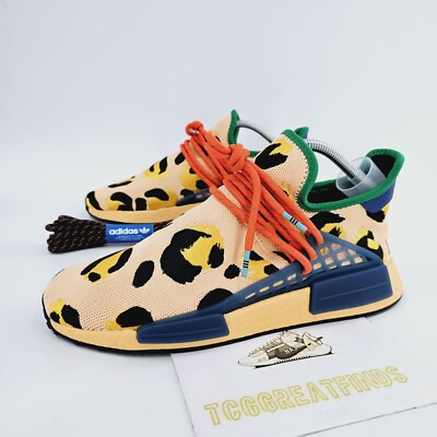 adidas gazelle silver green womens Adidas Mens HU NMD Animal Print Shoes – Extra Butter