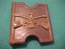 I.W. GEORGE CUSTER 7 TH CAVALRY A COMPANY MILLS  BELT BUCKLE PLATE REPLICA