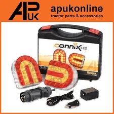 Connix Wireless LED Magnetic Trailer Light Board Towing Lighting Kit Recovery